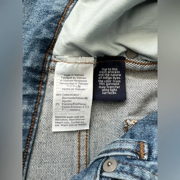 Madewell Cali Demi-Boot Blue Jeans Women’s Size: 29 - Picture 9 of 16